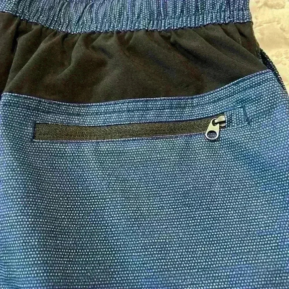 Speedo Blue and Black Swim Shorts. Men's Size Small - Picture 10 of 12